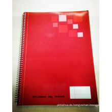 Größe 297 * 220mm Single Spiral Notebook Kind Hinweis Buch Tagebuch Memo Pad Versorgung